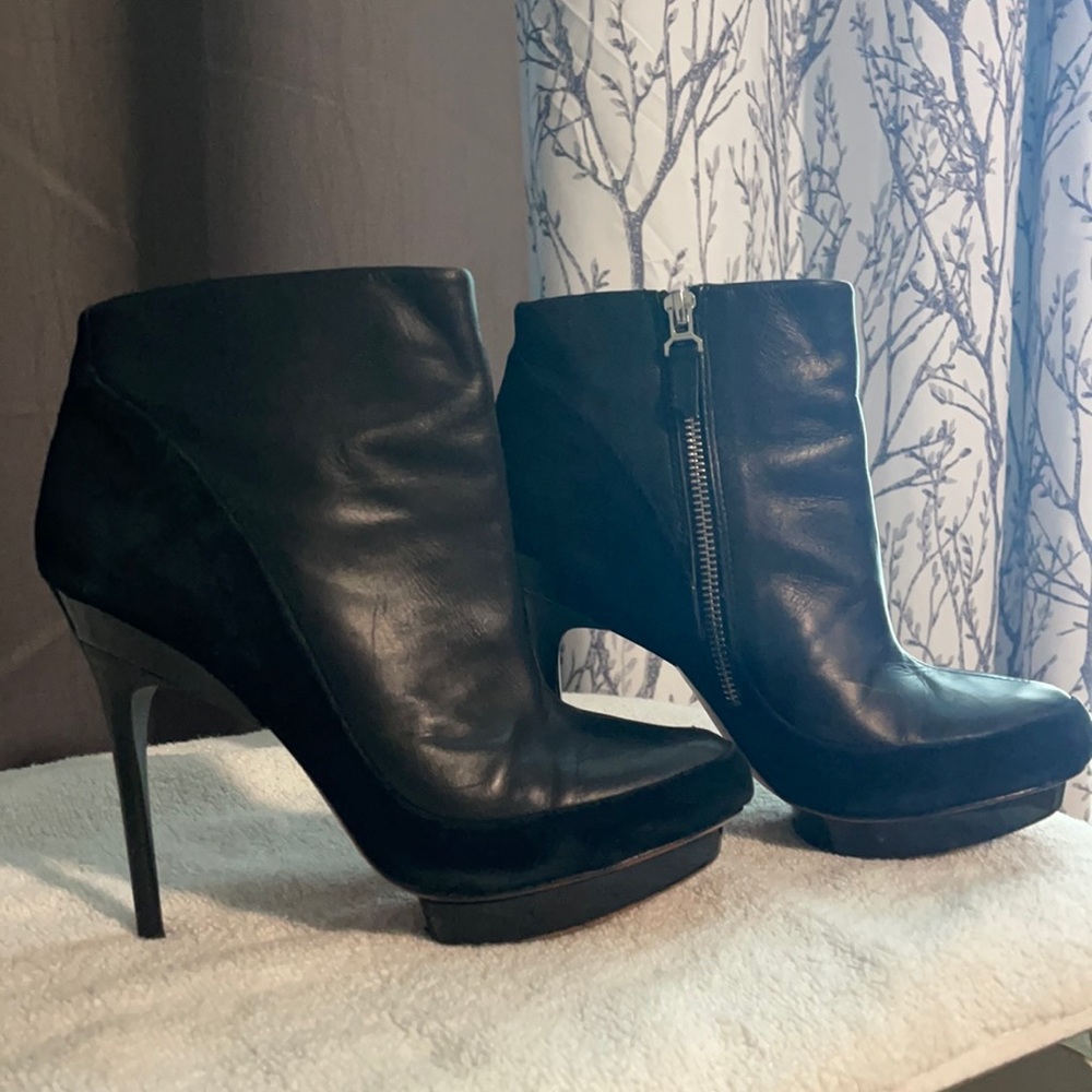 Badgley Mishka Platform Booties